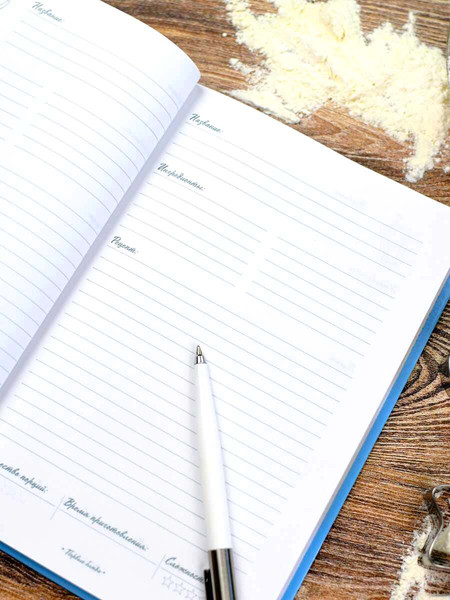 Изображение товара Творческий блокнот Феникс+ Для рецептов. Шоколадный капкейк / 71077