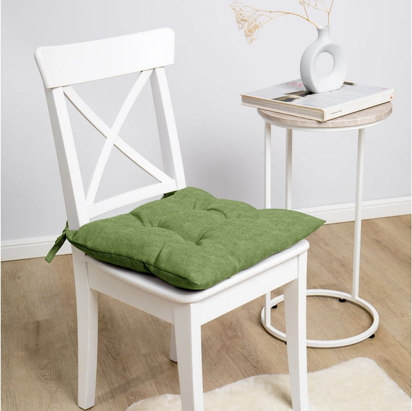 Изображение товара Подушка на стул Волшебная ночь С Тафтингом 40x40 / 920817 (киви)