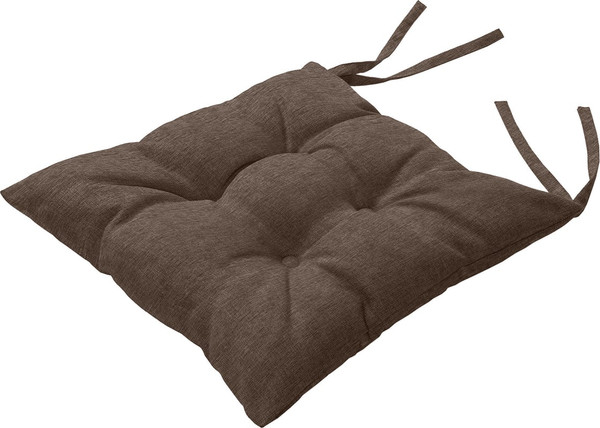 Изображение товара Подушка на стул Волшебная ночь С Тафтингом 40x40 / 922074 (шоколад)