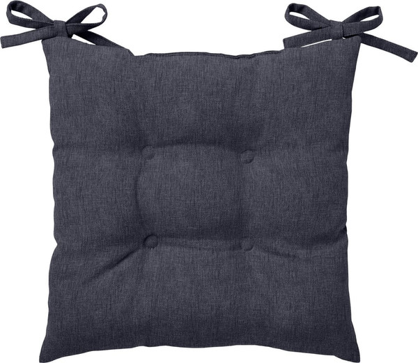 Изображение товара Подушка на стул Волшебная ночь С Тафтингом 40x40 / 922075 (индиго)