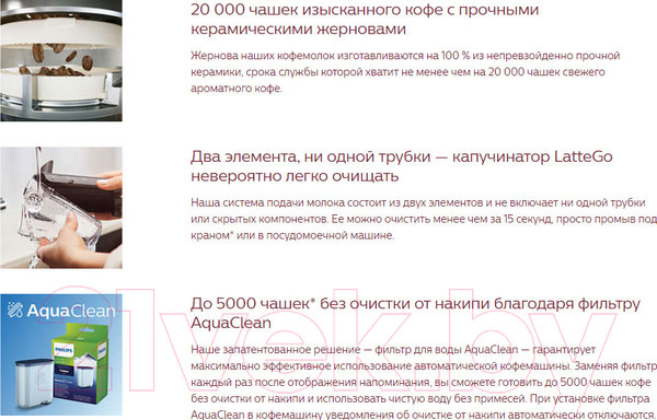 Изображение товара Кофемашина Philips EP2231/40