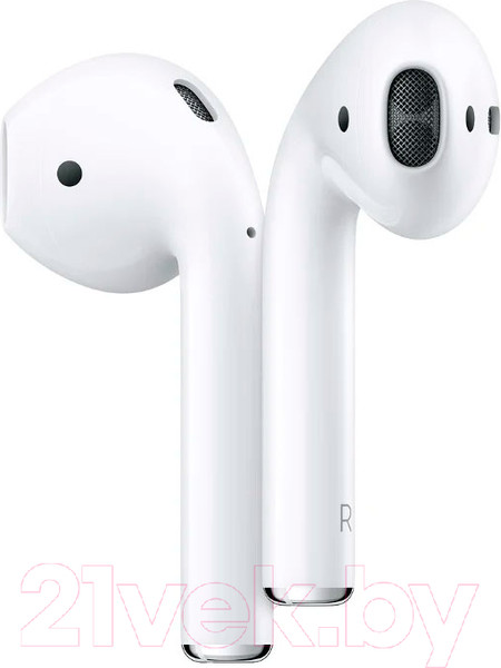 Изображение товара Беспроводные наушники Apple AirPods 2 / MV7N2 (в зарядном футляре)