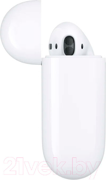 Изображение товара Беспроводные наушники Apple AirPods 2 / MV7N2 (в зарядном футляре)