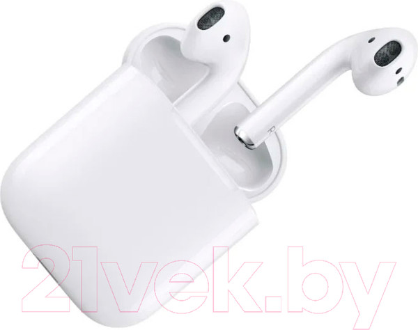 Изображение товара Беспроводные наушники Apple AirPods 2 / MV7N2 (в зарядном футляре)