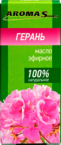 Изображение товара Эфирное масло Aroma Saules Герань