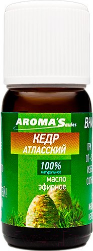 Изображение товара Эфирное масло Aroma Saules Кедр атласский