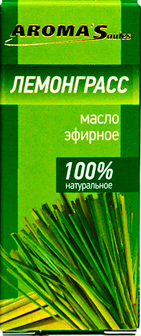 Изображение товара Эфирное масло Aroma Saules Лемонграсс