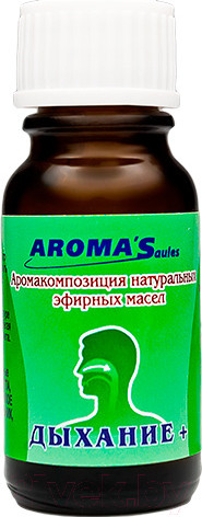 Изображение товара Смесь эфирных масел Aroma Saules Дыхание