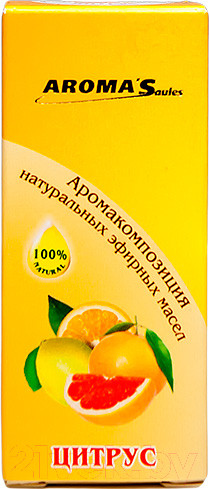 Изображение товара Смесь эфирных масел Aroma Saules Цитрус