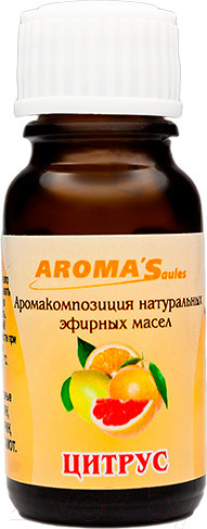 Изображение товара Смесь эфирных масел Aroma Saules Цитрус