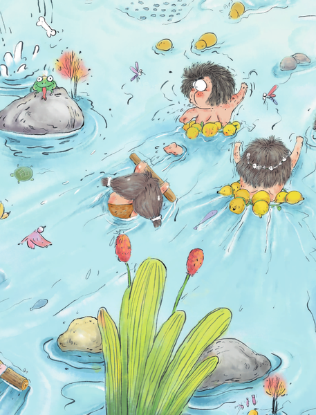 Изображение товара Энциклопедия АСТ Внимание: первобытный человек! (Дуань Чжан Цюй, твердая обложка)