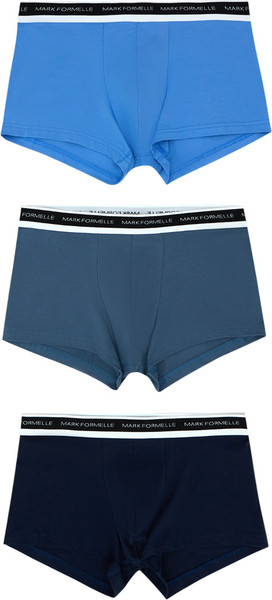 Изображение товара Комплект мужских трусов Mark Formelle 411124-3 (р.114-124, азур/шторм/море)