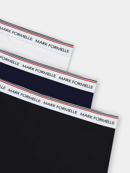 Изображение товара Комплект мужских трусов Mark Formelle 411124-3 (р.86-96, белый/море/черный-1)