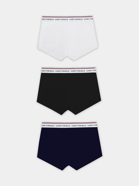 Изображение товара Комплект мужских трусов Mark Formelle 411124-3 (р.90-100, белый/море/черный-1)