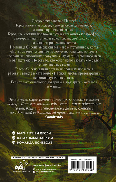 Изображение товара Книга АСТ Круг Шести. Руны и кости, твердая обложка (Вамбах Лени)