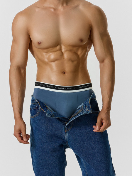 Изображение товара Комплект мужских трусов Mark Formelle 411124-3 (р.86-96, шторм/шторм/шторм)