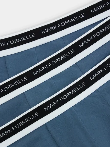 Изображение товара Комплект мужских трусов Mark Formelle 411124-3 (р.90-100, шторм/шторм/шторм)
