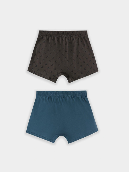 Изображение товара Комплект мужских трусов Mark Formelle 411152-2 (р.114-124, мечи на коричневом/темный сланец)