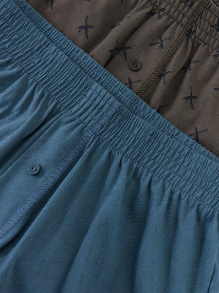 Изображение товара Комплект мужских трусов Mark Formelle 411152-2 (р.114-124, мечи на коричневом/темный сланец)