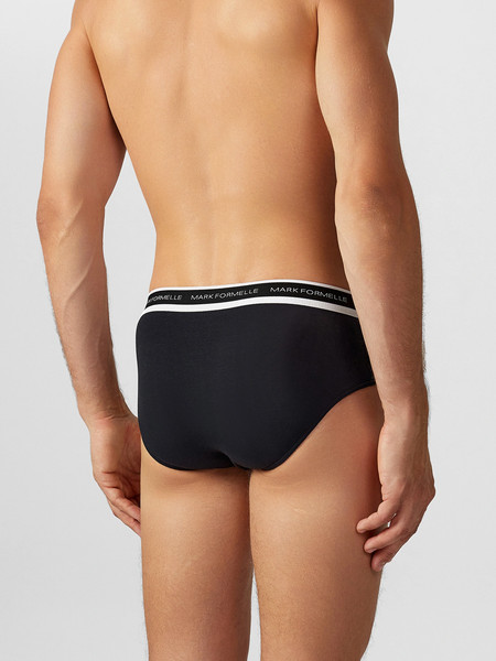 Изображение товара Комплект мужских трусов Mark Formelle 411170-3 (р.90-100, черный/черный/черный)