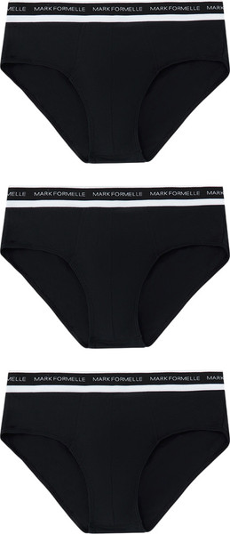 Изображение товара Комплект мужских трусов Mark Formelle 411170-3 (р.90-100, черный/черный/черный)