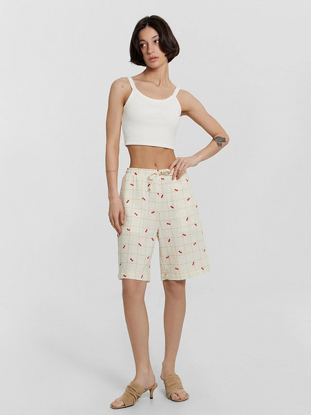 Изображение товара Шорты Mark Formelle 132376 (р.170-90, вишенки на молочной клетке)