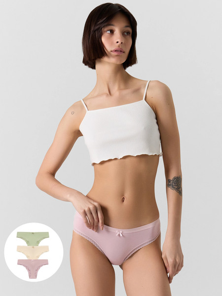 Изображение товара Комплект женских трусов Mark Formelle 412281-3 (р.106, лотос)