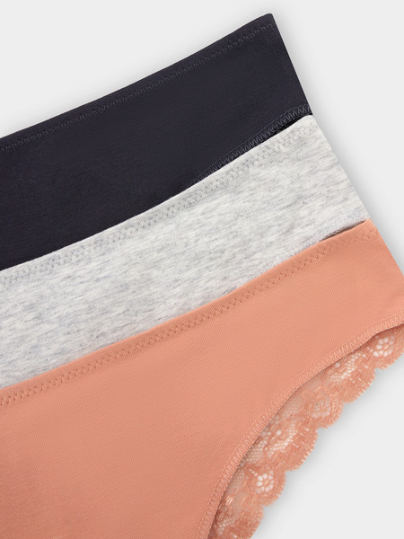 Изображение товара Комплект женских трусов Mark Formelle 412348-3 (р.98, пралине-1)