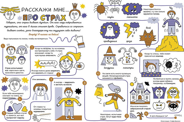 Изображение товара Развивающая книга Альпина Тибо. Журнал, с которым можно играть. Страх, мягкая обложка