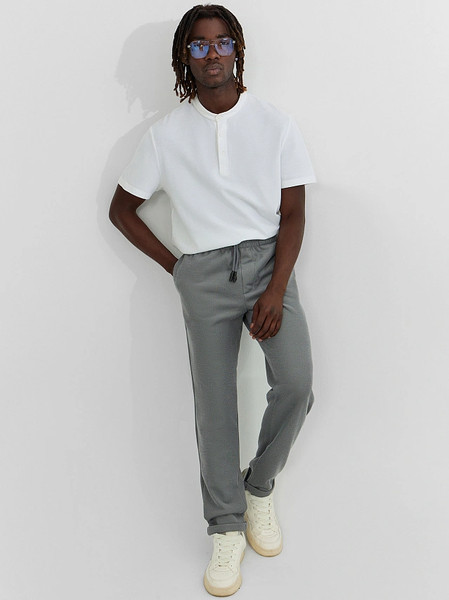 Изображение товара Штаны Mark Formelle 181258 (р.78-170/176, двухцветный темно-серый)