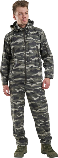 Изображение товара Костюм для охоты и рыбалки Taygerr Тритонный Твил/Рельеф Лето (р.56-58/182-188)