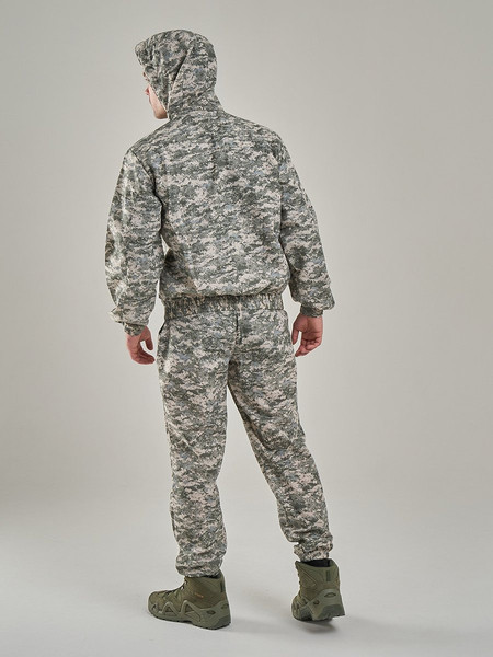 Изображение товара Костюм для охоты и рыбалки Taygerr Штурм Тиси/Серый Пиксель Лето (р.52-54/182-188)