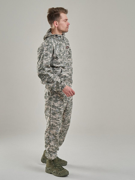 Изображение товара Костюм для охоты и рыбалки Taygerr Штурм Тиси/Серый Пиксель Лето (р.52-54/182-188)