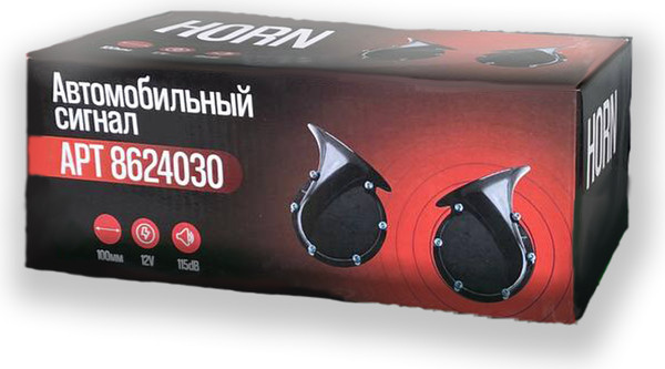 Изображение товара Набор сигналов автомобильных Storex 8624030 (2шт)