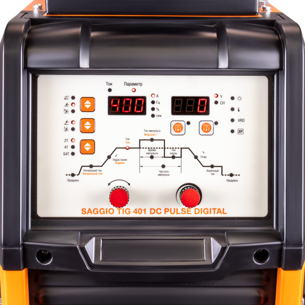 Изображение товара Инвертор сварочный FoxWeld Saggio Tig 401 Dc Pulse Digital / 8037