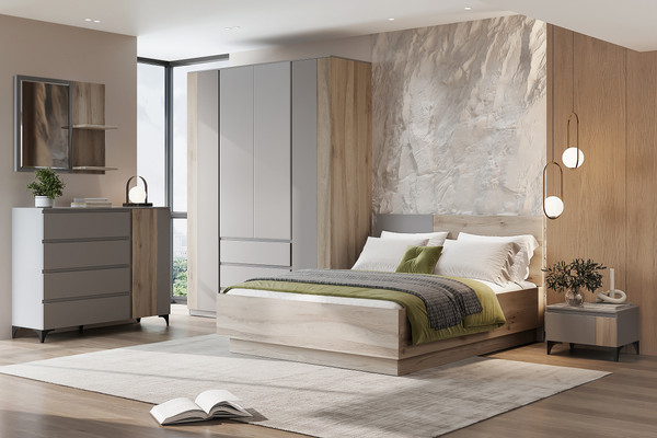 Изображение товара Тумба Речицадрев Хельга / Р393.03 (дуб солерно 708/пепел 622)