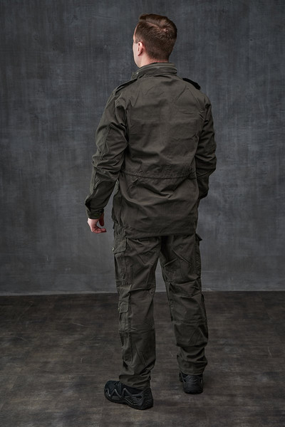 Изображение товара Костюм для охоты и рыбалки Taygerr М-65 Твил/Хаки Лето (р.60-62/182-188)