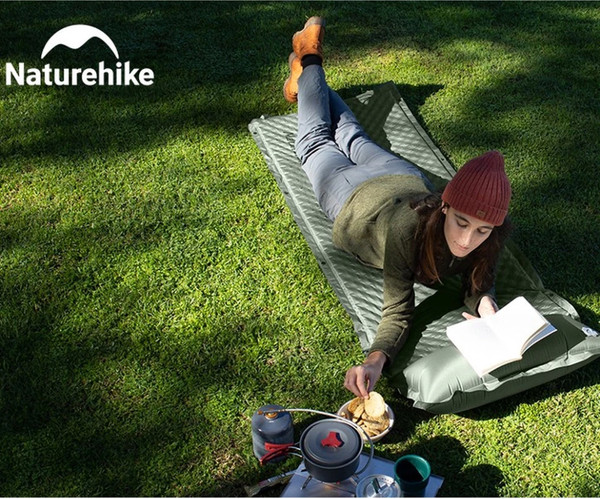 Изображение товара Туристический коврик Naturehike 200х63х10см / CNK2450WS020-AGR (зеленый)