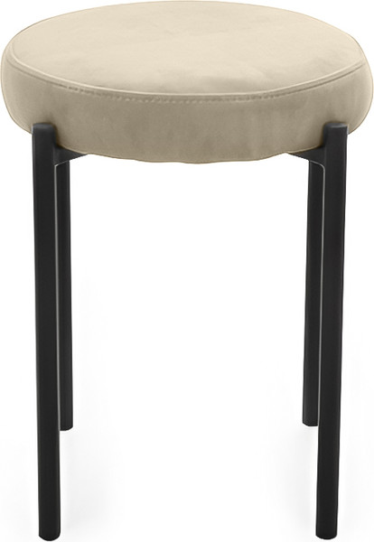 Изображение товара Табурет Табурет Канапе (велютто 01/каркас черный)