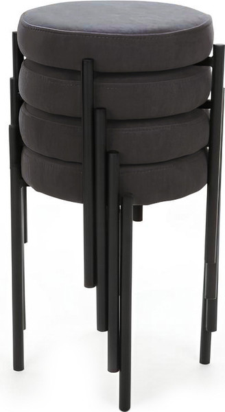 Изображение товара Табурет Табурет Канапе (велютто 32/каркас черный)