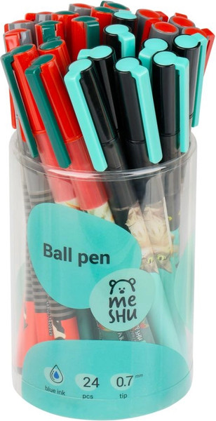 Изображение товара Ручка шариковая Meshu Moody Сats / MS_64092 (синий)