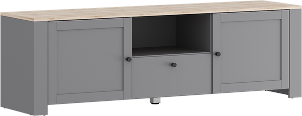 Изображение товара Тумба Речицадрев Неаполь / Р394.02 (агат серый 618/дуб салерно 708)