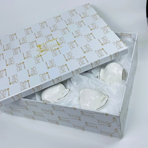 Изображение товара Чайный набор Lenardi Ванесса Серебро 305-291 (14пр)