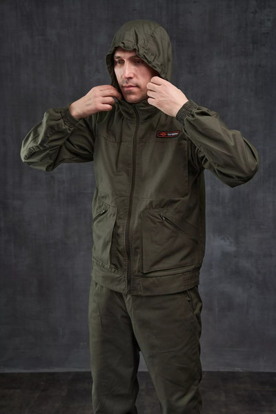 Изображение товара Костюм для охоты и рыбалки Taygerr Оцелот Смесовая/Хаки Лето (р.48-50/170-176)