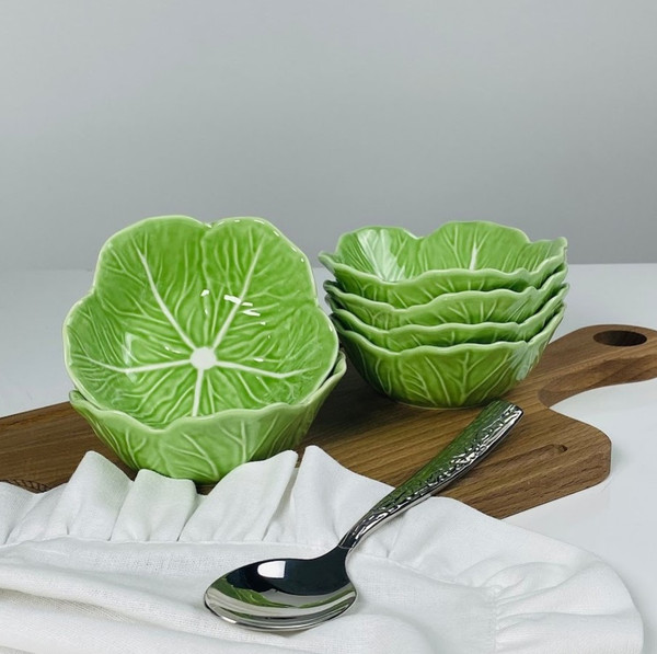 Изображение товара Набор салатников Lenardi Капуста 232-039 (6шт)