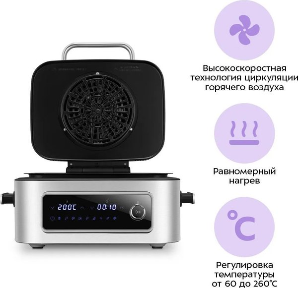 Изображение товара Аэрогриль Kitfort КТ-8125