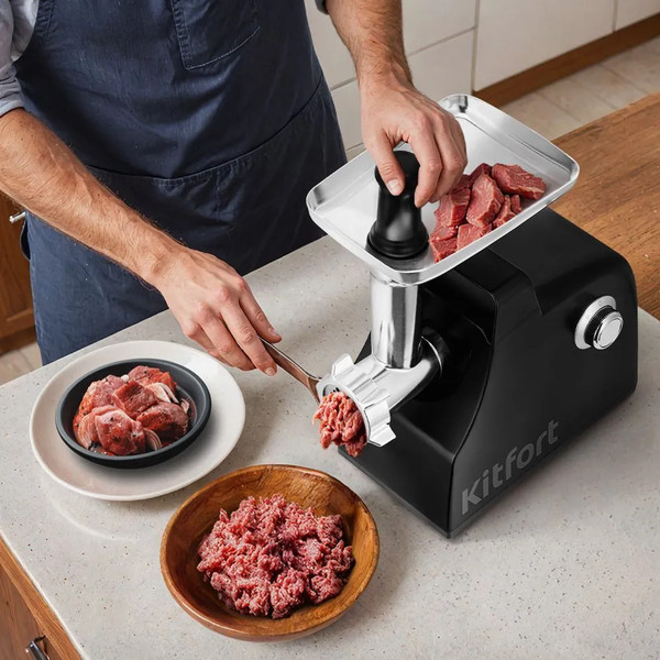 Изображение товара Мясорубка электрическая Kitfort КТ-2128