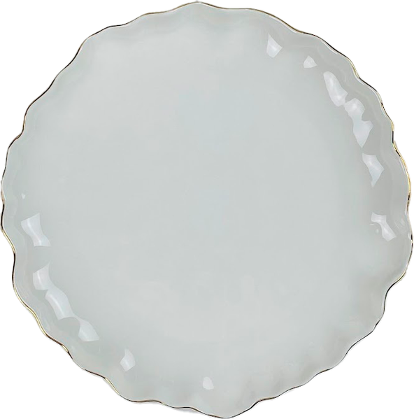 Изображение товара Набор тарелок Lenardi Ванесса Золото 305-276 (6шт)