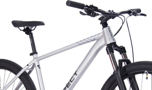 Изображение товара Велосипед Aspect Nickel 27.5 2025 (S, серый, разобранный, в коробке)