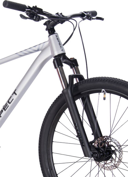 Изображение товара Велосипед Aspect Nickel 27.5 2025 (S, серый, разобранный, в коробке)
